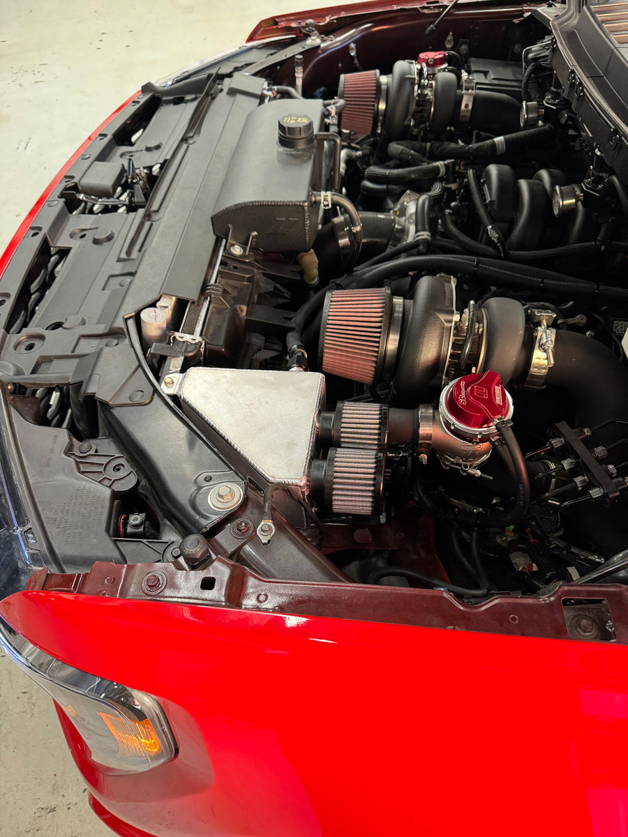 Aldowelds 2018+ Twin Turbo F150 Catch Can Kit